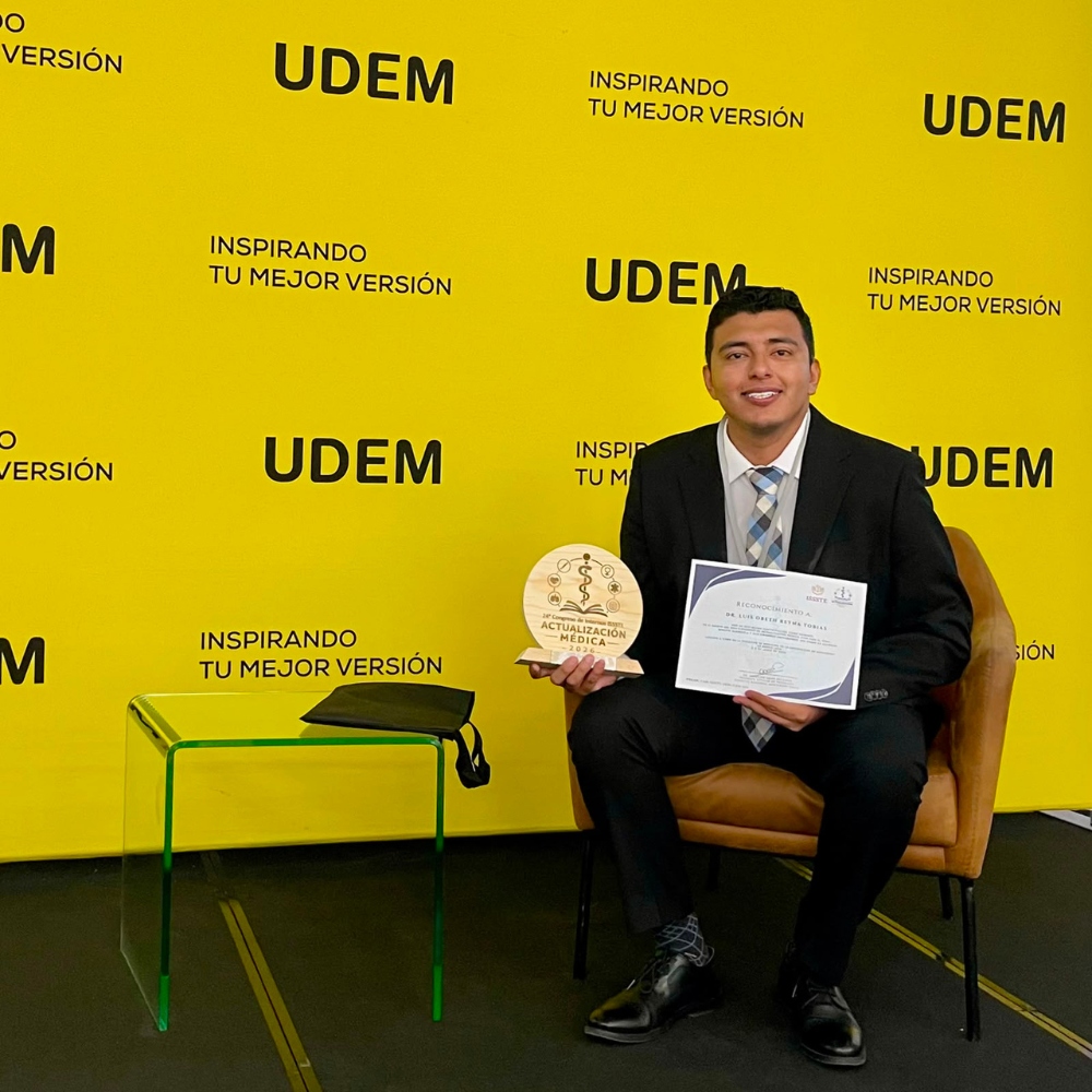 Dr. Luis Obeth Reyna Tobías - Reconocimiento Médico UDEM